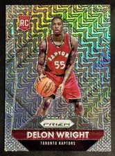 2015-16 Panini Prizm Mojo Delon Wright RC Rookie 17/25 #310 Raptors