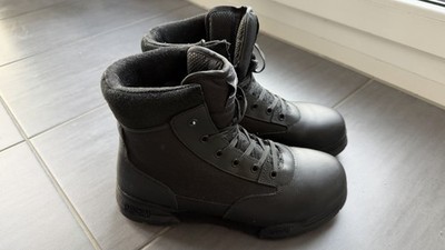 MAGNUM Classic Mid Herren Einsatz Stiefel M800281 Tactical Militär Boots Schwarz