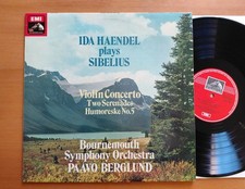 ASD 3199 Ida Haendel Plays Sibelius Berglund NEAR MINT EMI Quad Vinyl 1st B/w