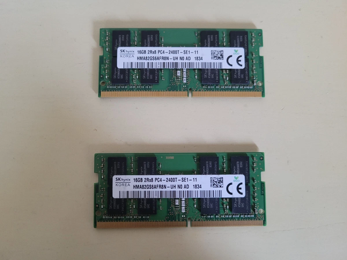 PC4-19200 (DDR4-2400) Bus Speed SO-DIMM Computer Memory (RAM) 32