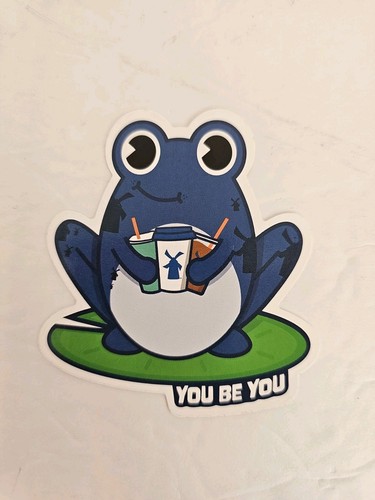 Menge 7 Niederländische Bros YOU Be YOU Frosch SEPTEMBER 2024 AUFKLEBER - Bild 10 von 13