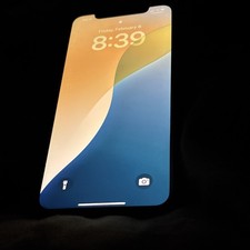 Apple Red Smartphone iOS Bar Style Wi-Fi Bluetooth Lock Screen Displayed