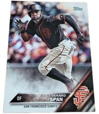 2016 Topps #US128 Denard Span San Francisco Giants Baseball Card (M3