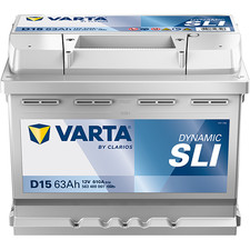 Varta D15 Silver Dynamic 563 400 061 Autobatterie 63Ah