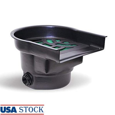 Pond Filter Waterfall Spillway High-Density Polyethylene 17 Inch W/ FIPT Fitting