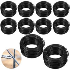 10 Rolls Rebar Tie Wire 18 Gauge Tying Wire Rebar Tie Tool 98.4 ft Bailing cl...