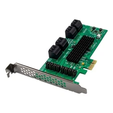 PCI Express x1 88SE9215 SATA 6Gbps Server Storage Expansion Adapter RAID Card 