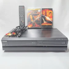 Toshiba DVR620KU DVD Recorder VHS Player VCR Combo HDMI Remote Cables Tested