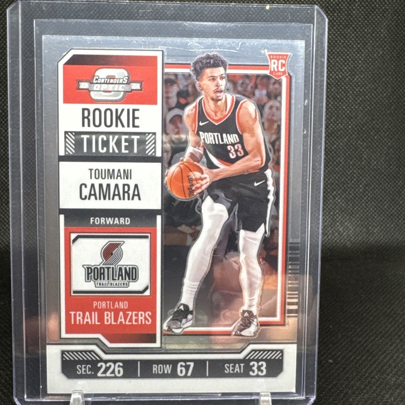 Toumani Camara 2023-24 Panini Contenders Optic RC Silver #22