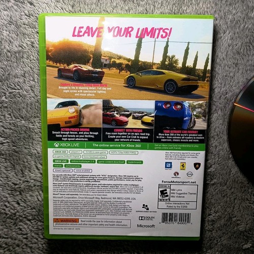 Forza Horizon 2 Xbox 360 Complete In Box CIB E-Manual Tested Working - Picture 3 of 24
