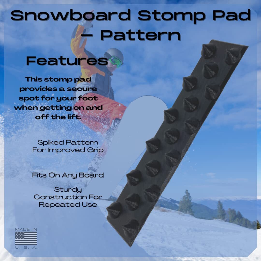 Cool Snowboard Stomp Pads FRESHe Low-Profile Snowboard Stomp Pad