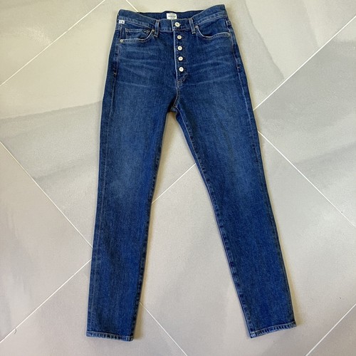Citizens of Humanity Jeans. Olivia High Rise Slim Ankle Button-Fly Women's 28 - Picture 8 of 9