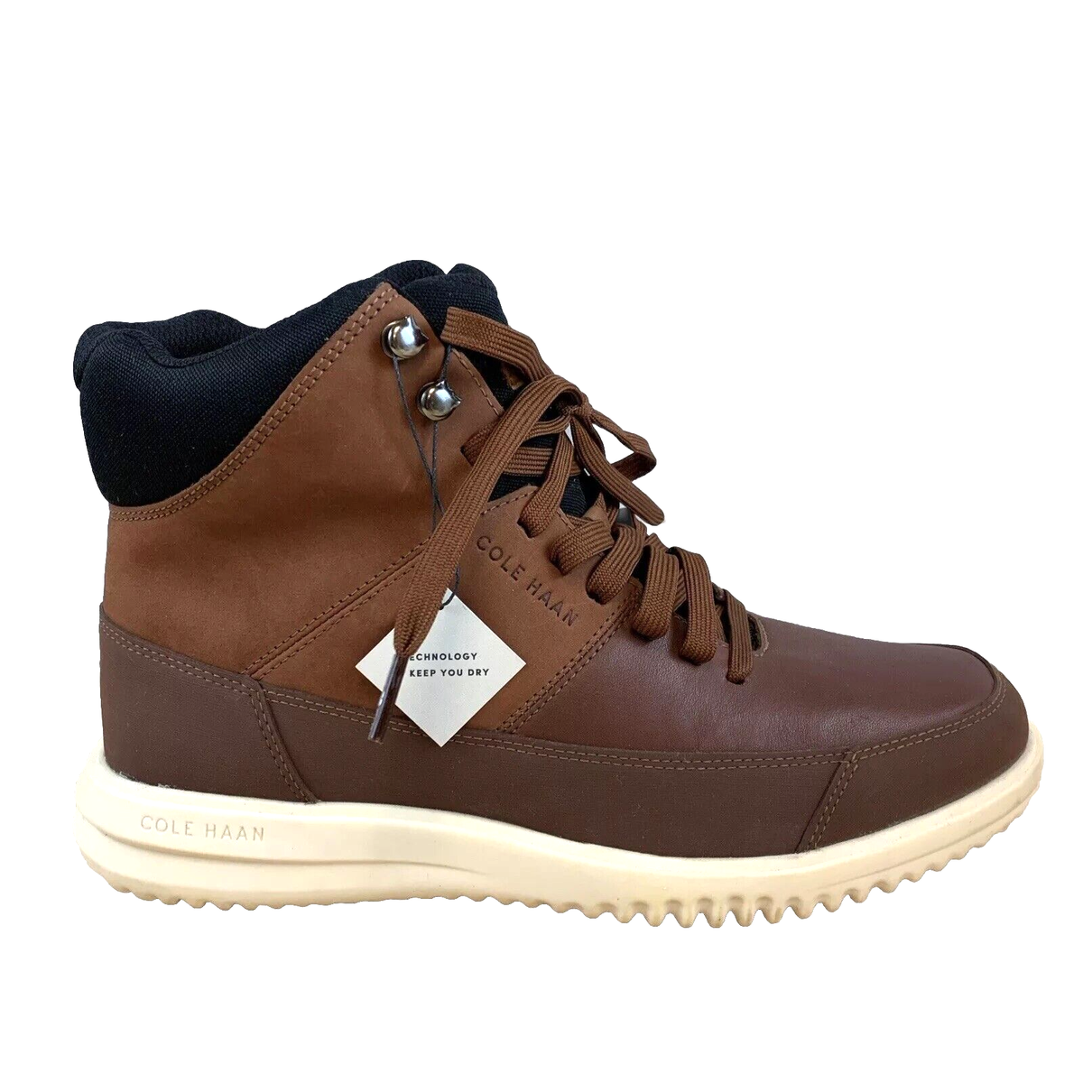 Cole Haan Grand Chukka Boots Mens 8M Dark Chocolate Brown C36928