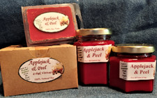 NEW Hand Poured Fall Autumn Scent Soy Candles Tarts Votives - Applejack Peel