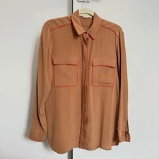 Stella Mccartney Piped Buttoned Blouse