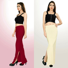 Saree Shapewear Petticoat for Women, Shapers for Womens Sarees Combo