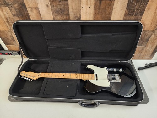 1998 Fender Mexico Telecaster Black Mighty Might Neck Bird's Eye Maple Neck