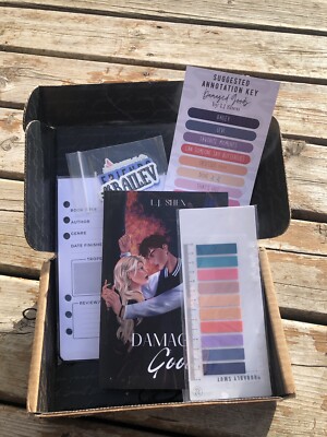 Probably Smut Damaged Goods L. J. Shen SIGNED| Fairyloot Illumicrate Owlcrate BB