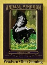 Hunting with 2012 Goodwin Champions Animal Kingdom Patch Cards 15