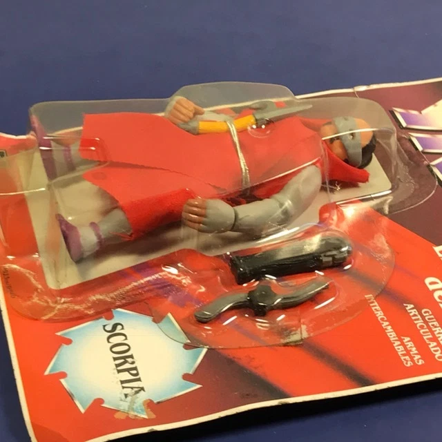 Figura Ninja Guerreros Yakse Hasbro Sin usar, en caja Scorpia Enemigos 1980 De colección México BMC6 Foto 4 de 4
