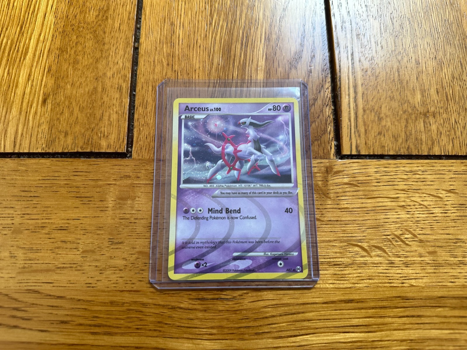 Arceus / AR7 / Near Mint / Platinum Arceus / 2009