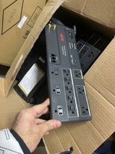 APC P11GTV 11-Outlet Surge Protector 3400 Joules Phone, DSL and Coax Protection