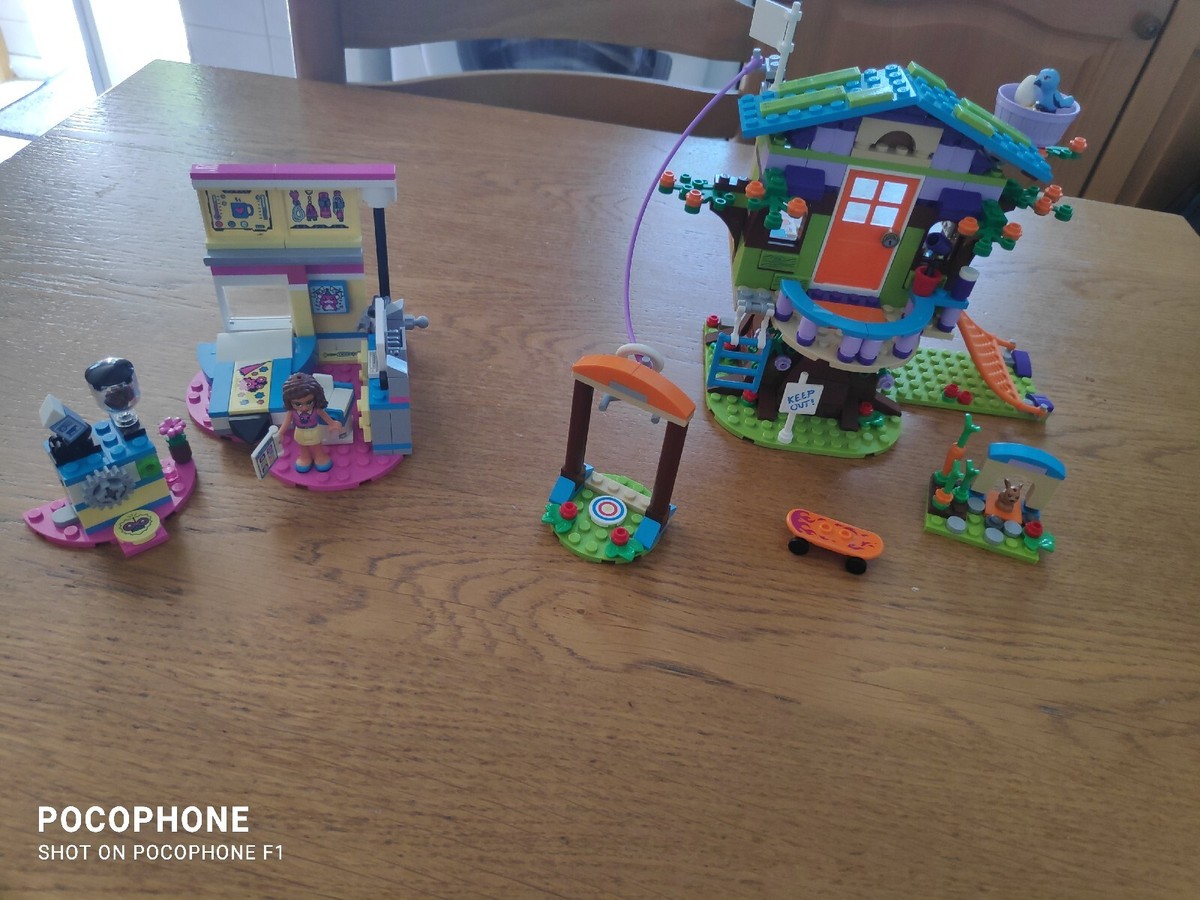 Lego Friends 41335 Mia's Tree House 41329 Olivia Deluxe Bedroom