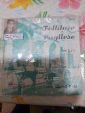 Bruno Dasi,Folklore Puglese,parte 1 e 2,disco 45 giri da 7" (occasione)