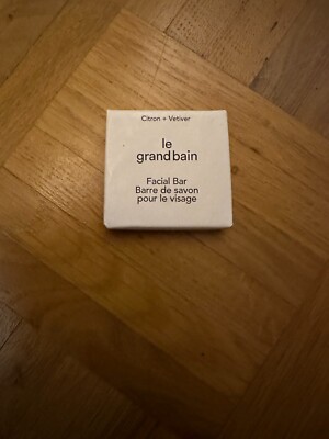 Le Grand Bain Citron + Vetiver Facial Bar Soap Seife 25g Neu UVP:  9,95