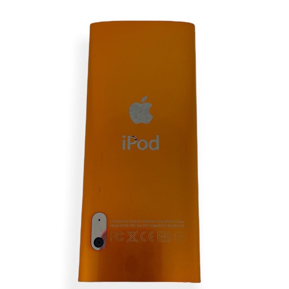 Apple iPod nano 5th Gen Orange (8GB) Excellent Condition 1 Year
