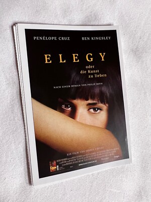 Elegy oder die Kunst zu lieben | 2008 | Cinema Filmplakatkarte