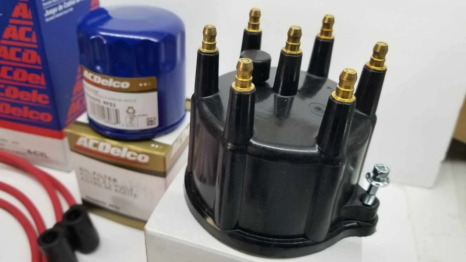 Kit de puesta a punto de encendido enchufe y cables AC DELCO para Jeep Wrangler TJ 1997-1999 4,0 L Foto 2 de 4