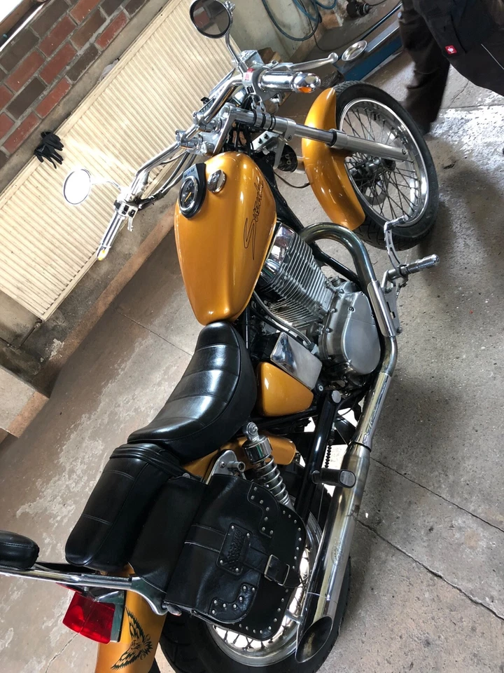 Suzuki LS 650 ccm Chopper Motorrad 17650 km - Bild 3 von 4