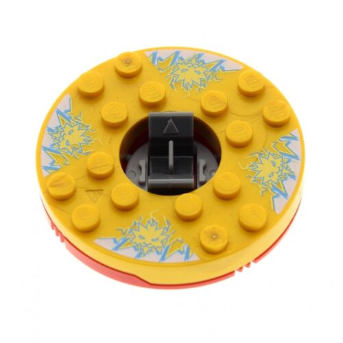 1 x LEGO Ninjago Spinner rond 6x6x1 rouge perle or élément glace 4614806 92549c04pb0 - Photo 1/1