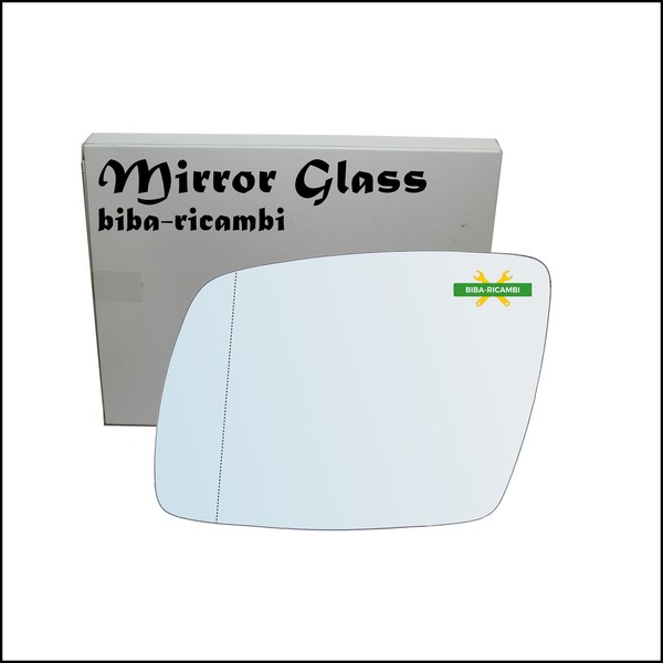 Glas RüCkspiegel Verchromt AsphäRisch Seite Sx-Guidatore FüR Fiat Freemont Ab-image