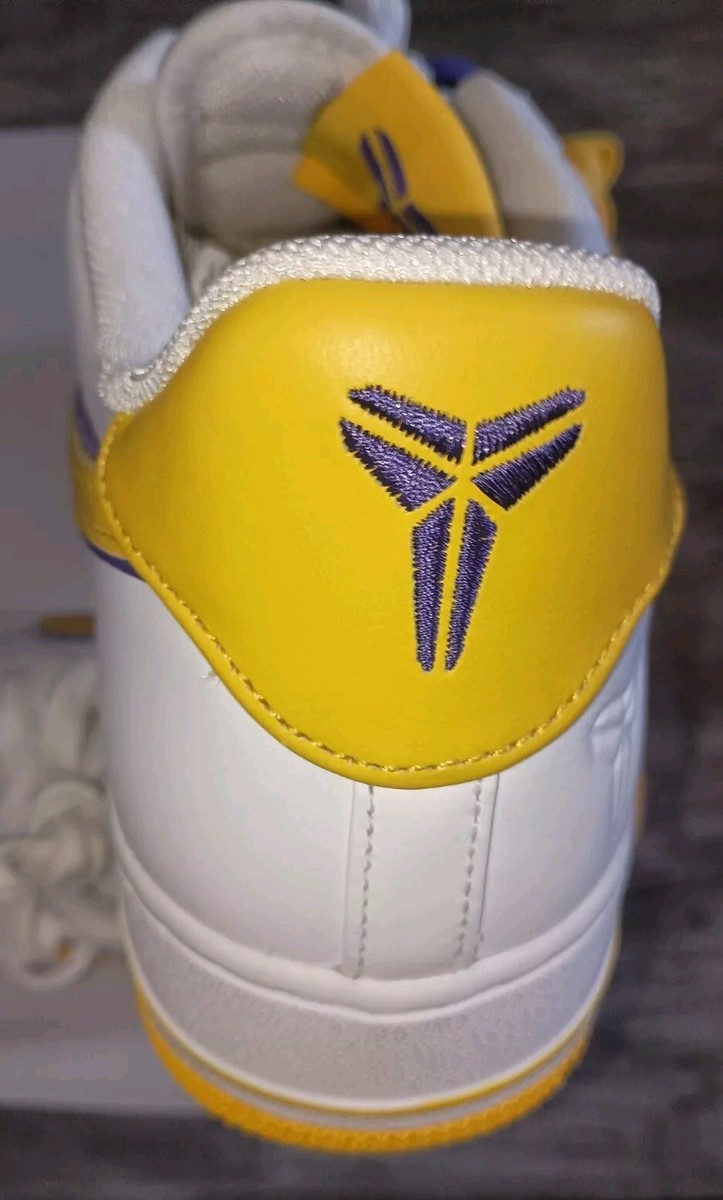 Kobe Bryant × Nike Air Force 1 Low Retro QS Varsity Maize Air Force 1 Low x Kobe 'Varsity Maize and Varsity Purple