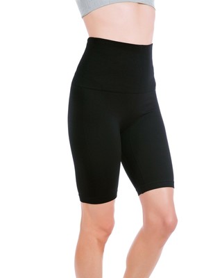 biker shorts with tummy control