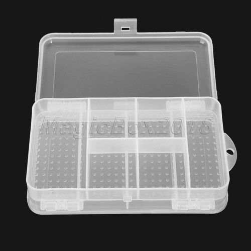 Hot Sided Storage Boxes Jewelry Craft Accessories Home Organizer Case 10 Slots - Picture 5 of 10