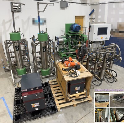 Apeks FORCE Supercritical CO2 Extraction System 666 hours 5000 PSI