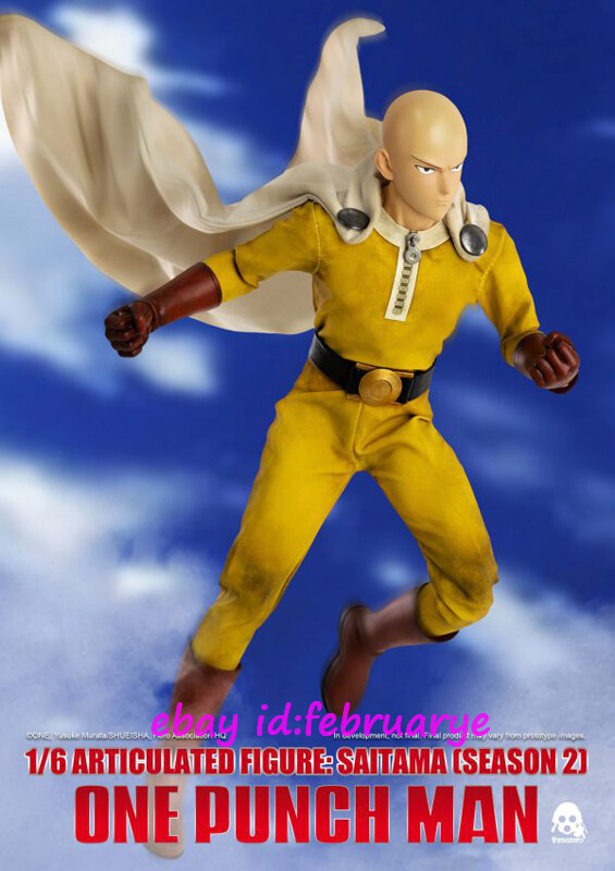 Threezero 1/6 3Z0134DV One-Punch Man Saitama (Season 2) Deluxe Edition In  Stock