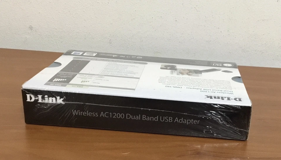 D-link Wireless AC1200 Dual Band USB Adapter new Sealed - Image 3 of 4