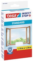 Tesa Fliegengitter Standard Klettband FüR Fenster 1,1 M 1,3 M, Weiß 55671-00020