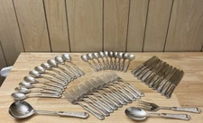 Vintage "INTERNATIONAL SILVER CO. CHINA" Set Of 43