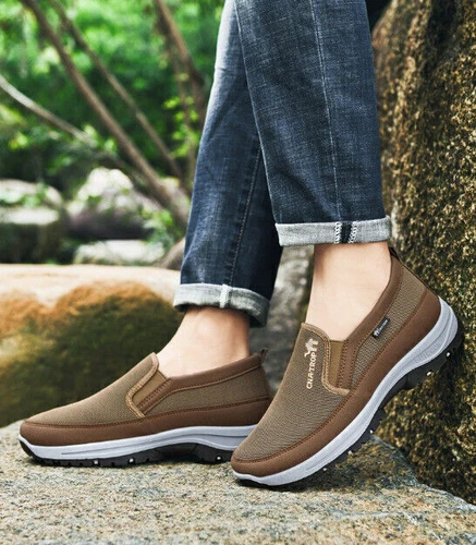 Herren Freizeitsportschuhe Wanderschuhe Orthopädische Schuhe slip on Sneakers DE - Bild 11 von 28