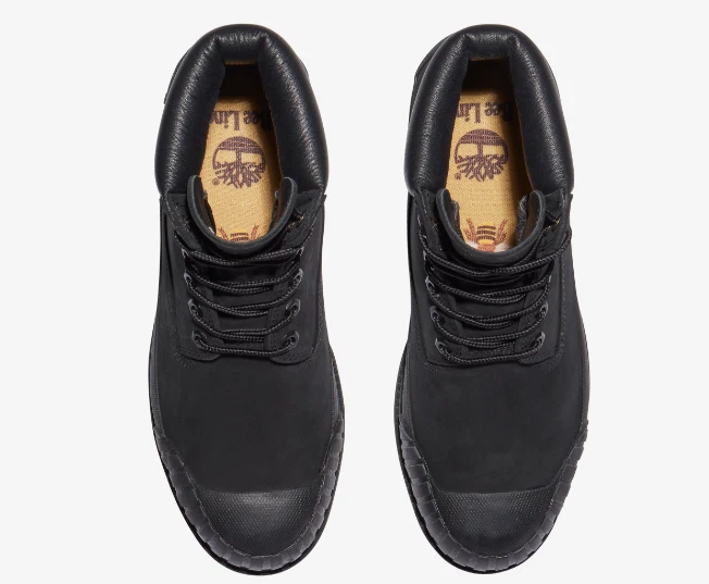 Timberland Mujer Bee Line Premium Impermeable Puntera de Goma Botas Negras Talla 7.5 Foto 4 de 4