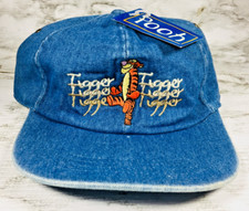 VTG WINNIE THE POOH "TIGGER" DEMIN ELASTIC BACK NWT DISNEY HAT CAP VINTAGE B 
