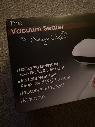 mega chef vacuum sealer