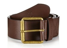 Image of FIRETRAP Brown Leather Belt