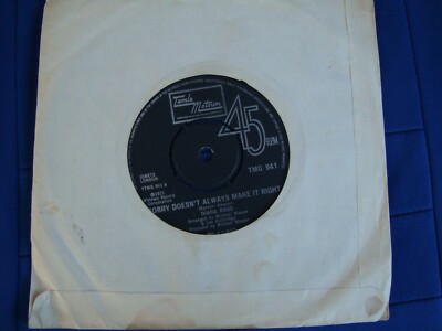 Diana Ross - Sorry Doesn't Always Make it Right / Together -VINYL 7 Tamla Motown