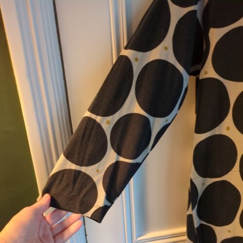 Gudrun Sjoden Jersey Tunic, Small, Black and Cream - Picture 2 of 7